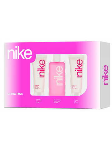 Nike Ultra Pink Woman – EDT 100 ml sprchový gel 75 ml tělové mléko 75 ml