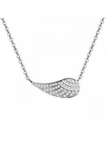 Beneto Stříbrný náhrdelník s křídlem AGS298 47