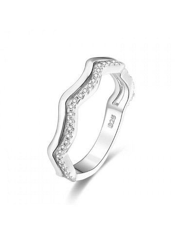 Beneto Stříbrný prsten se zirkony AGG328 60 mm