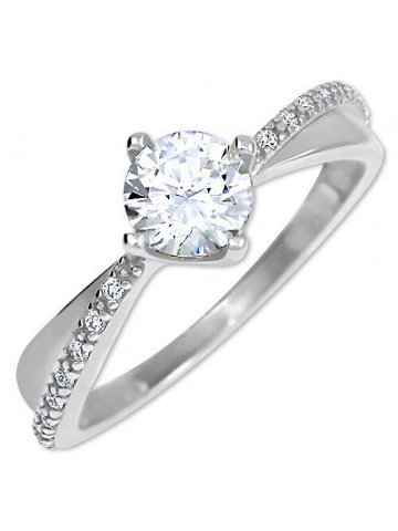 Brilio Zlatý dámský prsten s krystaly 229 001 00806 07 53 mm