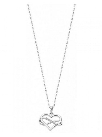 Lotus Silver Něžný stříbrný náhrdelník Nekonečná láska LP3307-1 1