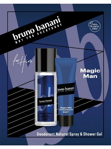 Bruno Banani Magic Man – deodorant s rozprašovačem 75 ml sprchový gel 50 ml