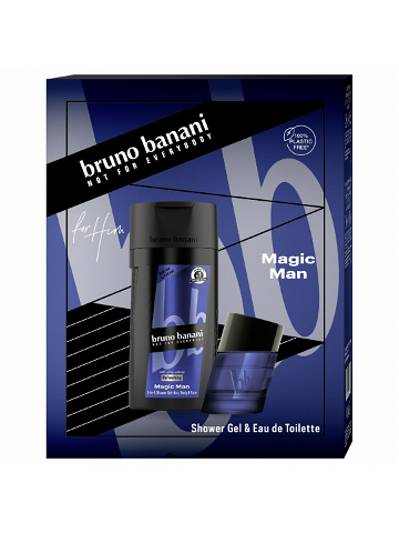 Bruno Banani Magic Man – EDT 30 ml sprchový gel 250 ml