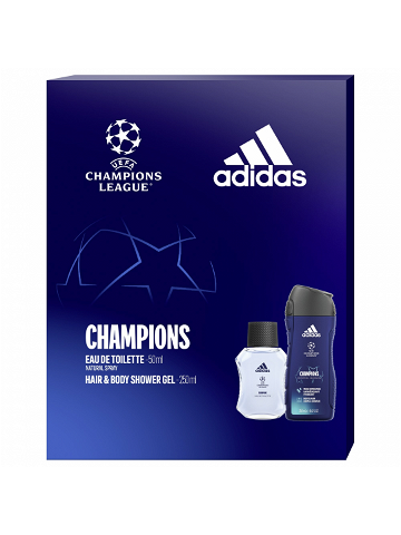Adidas UEFA Champions League Edition – EDT 50 ml sprchový gel 250 ml