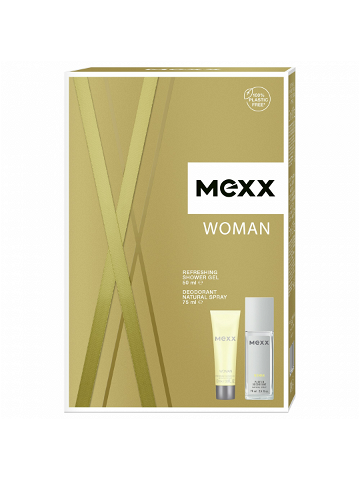 Mexx Woman – deodorant s rozprašovačem 75 ml sprchový gel 50 ml