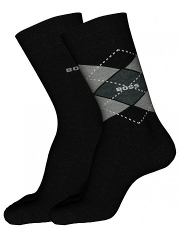 Hugo Boss 2 PACK – pánské ponožky BOSS 50478352-001 39-42