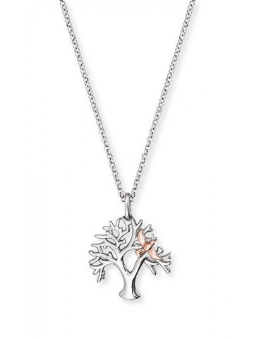 Engelsrufer Něžný stříbrný bicolor náhrdelník se stromem života ERN-TREE-BIR řetízek přívěsek