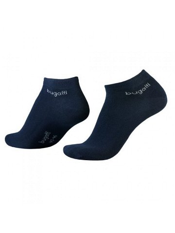 Bugatti 3 PACK – pánské ponožky 6765-545 dark navy 39-42
