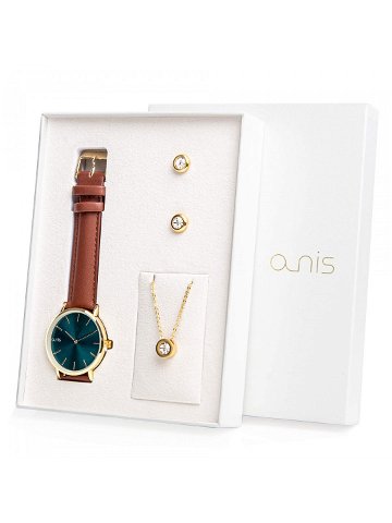 A-NIS Set hodinek náhrdelníku a náušnic AS100-24