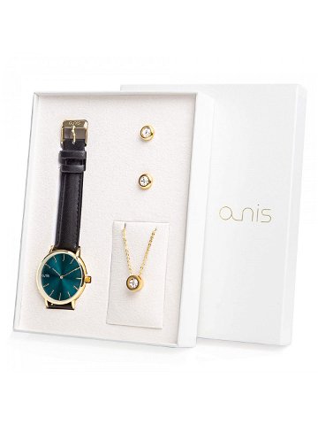 A-NIS Set hodinek náhrdelníku a náušnic AS100-23