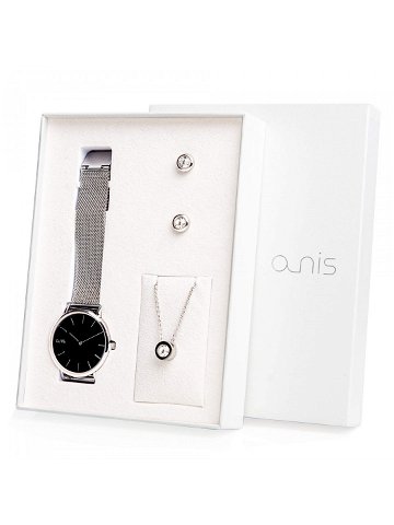 A-NIS Set hodinek náhrdelníku a náušnic AS100-04