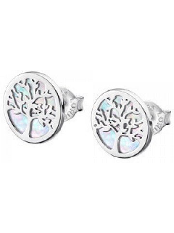 Lotus Silver Krásné stříbrné náušnice pro ženy Strom života LP1821-4 1
