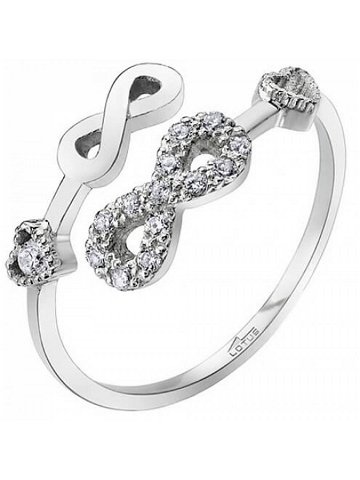 Lotus Silver Otevřený stříbrný prsten pro ženy LP1617-3 1