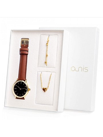 A-NIS Set hodinek náhrdelníku a náramku AS100-21