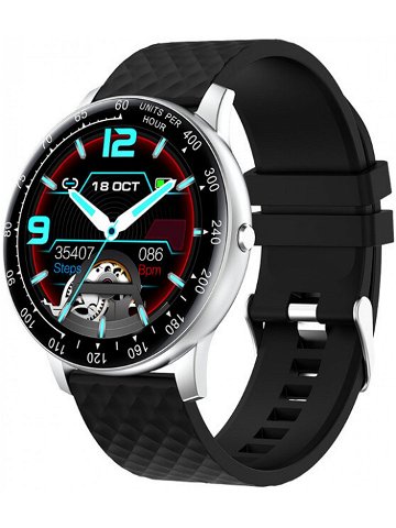 Wotchi W03S Smartwatch – Silver Black