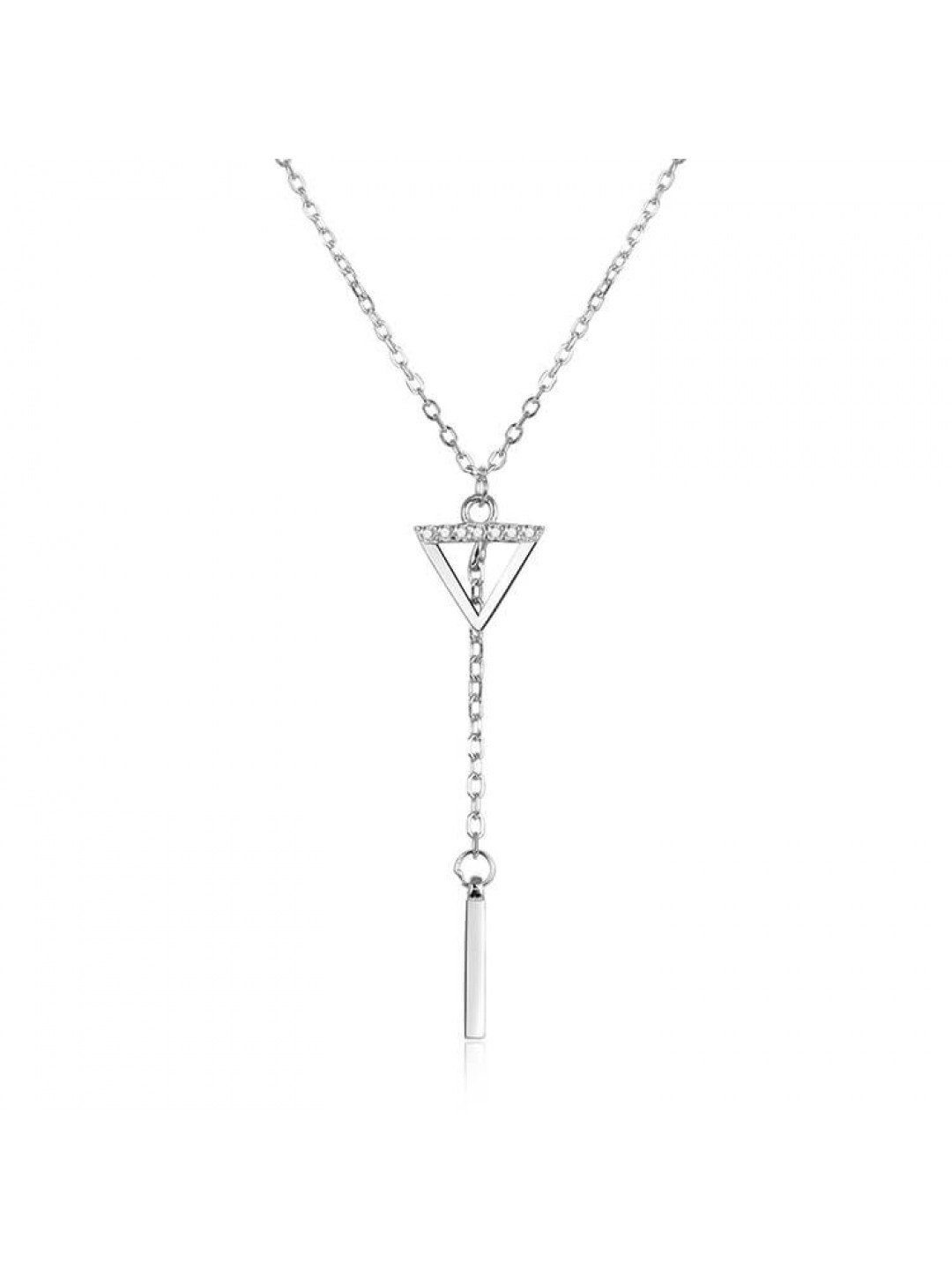 Beneto Stříbrný náhrdelník s přívěskem AGS1150 60