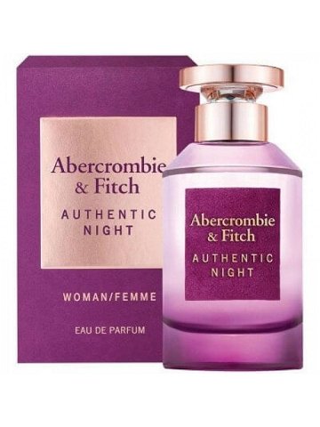Abercrombie & Fitch Authentic Night Woman – EDP 30 ml