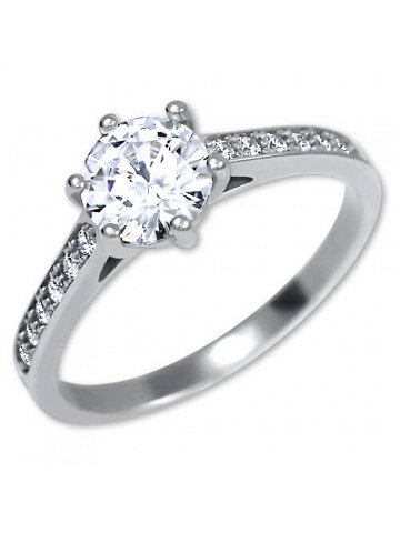 Brilio Silver Stříbrný zásnubní prsten 426 001 00536 04 53 mm