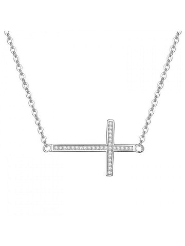 Beneto Stříbrný náhrdelník s křížkem AGS196 47