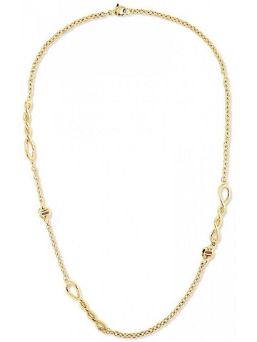 Tommy Hilfiger Luxusní pozlacený náhrdelník z oceli 2780514
