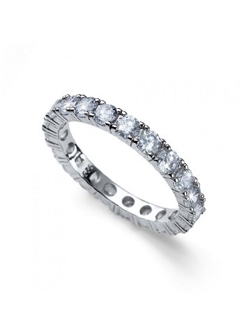 Oliver Weber Jemný stříbrný prsten s krystaly Classic 63259 57 mm
