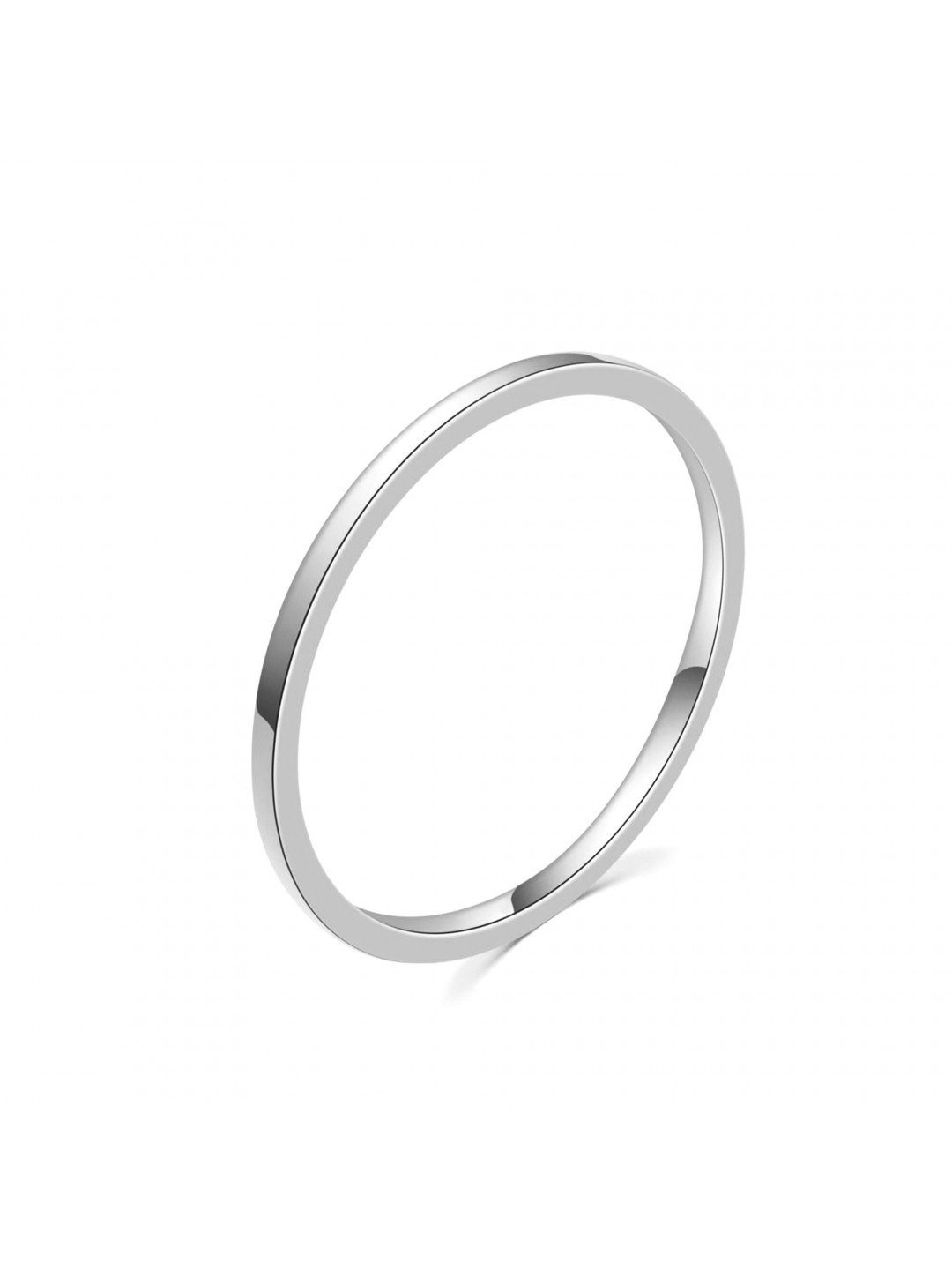 MOISS Minimalistický stříbrný prsten R0002020 53 mm