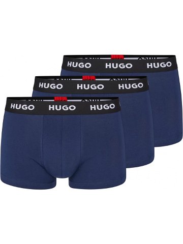 Hugo Boss 3 PACK – pánské boxerky HUGO 50469786-410 XXL