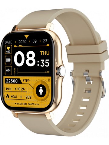 Wotchi Smartwatch WO2GTG – Gold Silicone