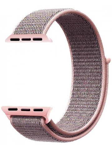 4wrist Provlékací řemínek pro Apple Watch – PINK SAND 38 40 41 mm