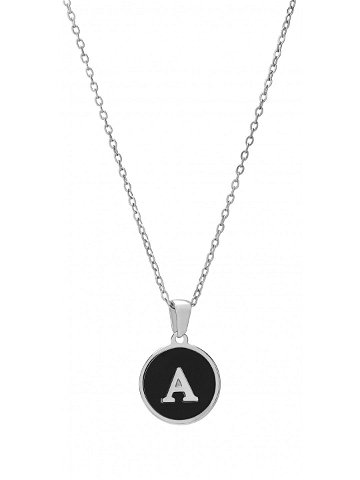 Troli Originální ocelový náhrdelník s písmenem A