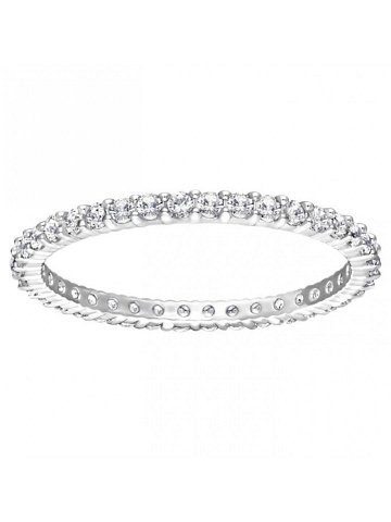 Swarovski Okouzlující třpytivý prsten s krystaly Swarovski Vittore 500777 52 mm