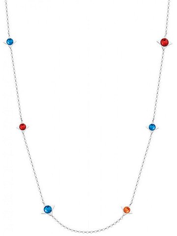 Preciosa Ocelový náhrdelník s hvězdičkami Gemini 7337 70
