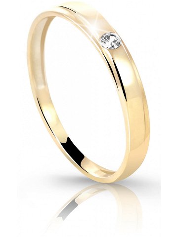 Cutie Diamonds Prsten ze žlutého zlata s briliantem DZ6707-1617-00-X-1 57 mm