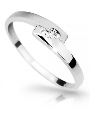 Cutie Diamonds Elegantní prsten z bílého zlata s briliantem DZ6725-1284-00-X-2 55 mm