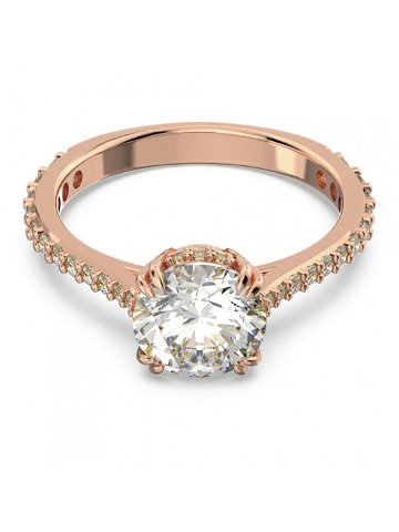 Swarovski Nádherný bronzový prsten s krystaly Constella 5642644 50 mm