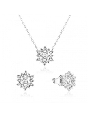 Beneto Hravá souprava šperků ze stříbra AGSET239L náhrdelník náušnice