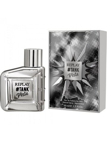 Replay Tank Plate For Him – EDT 50 ml