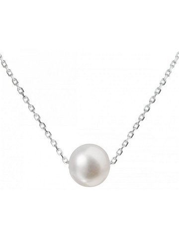 Evolution Group Stříbrný náhrdelník s pravou perlou Pavona 22014 1