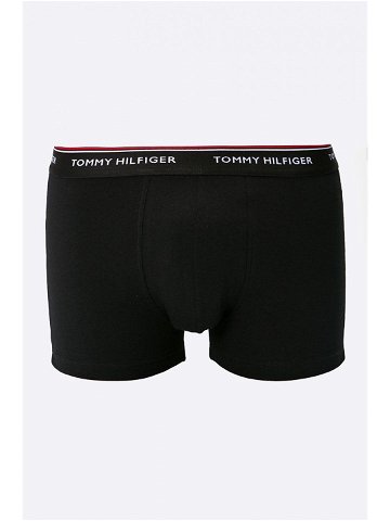 Boxerky Tommy Hilfiger 3-pack pánské černá barva 1U87903842