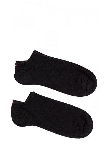 Ponožky Tommy Hilfiger 2-pack pánské černá barva
