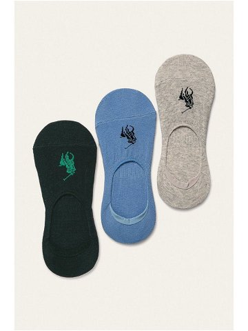 Kotníkové ponožky Polo Ralph Lauren 3-pack quot 449655267004 quot