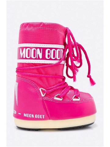 Moon Boot – Dětské sněhule Nylon Bouganville