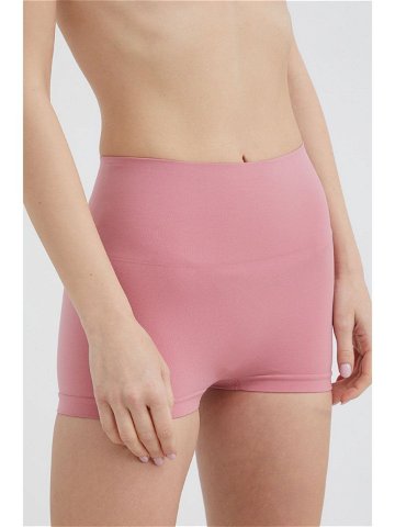 Modelující šortky Spanx růžová barva