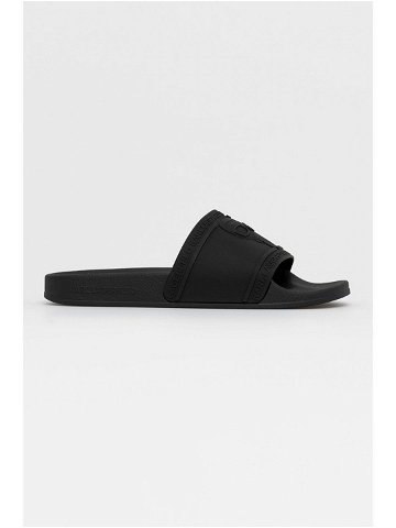 Pantofle Karl Lagerfeld dámské černá barva