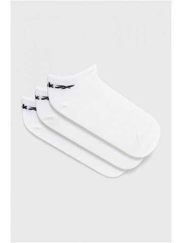 Ponožky Reebok FQ5351 pánské bílá barva