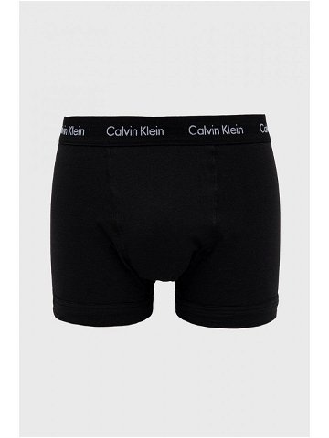 Boxerky Calvin Klein pánské černá barva 0000U2662G