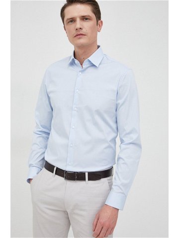 Košile Calvin Klein pánská slim s klasickým límcem
