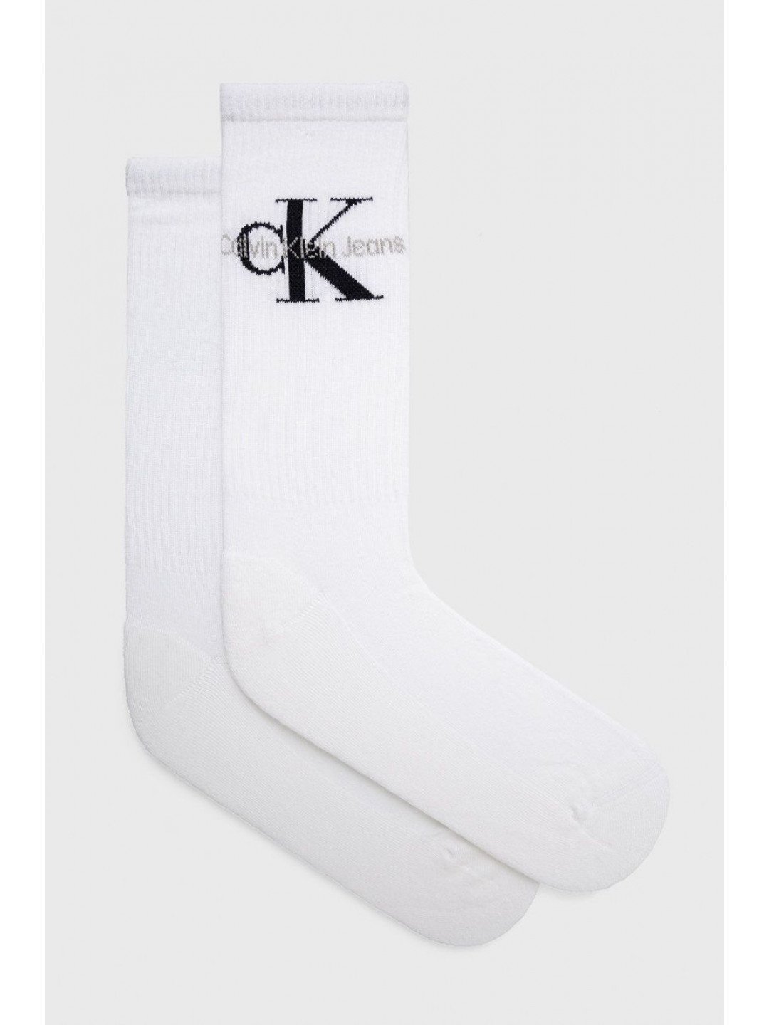 Ponožky Calvin Klein Jeans pánské bílá barva
