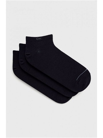 Ponožky Calvin Klein pánské tmavomodrá barva