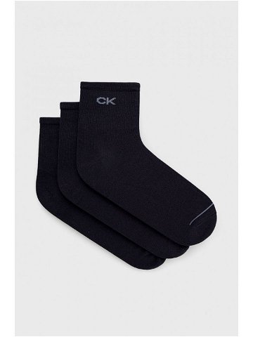 Ponožky Calvin Klein pánské tmavomodrá barva